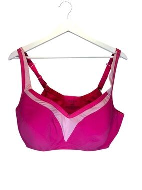 Torrid Women’s Pink Plus Size Sports Bra high Support Size 44DD